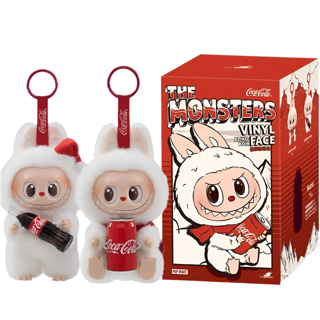 Original Labubu Popmart X The Monsters Vinyl Face X Coca Cola