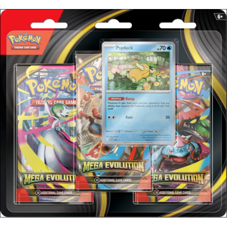 Précommande Tripack Mega Évolution